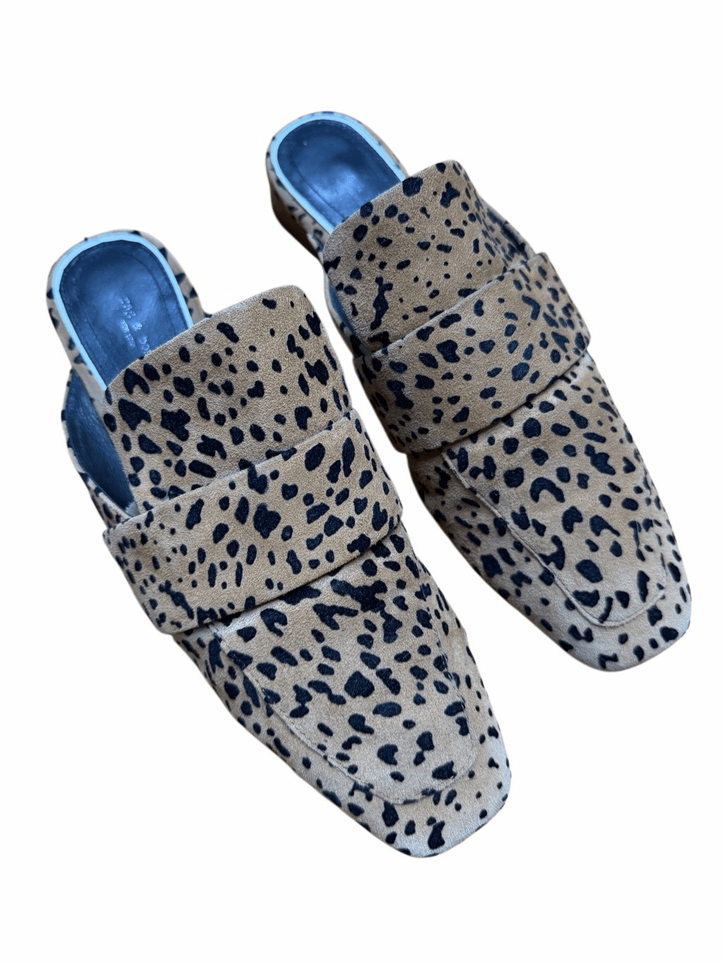 Rag & Bone Carson Mule Tan Cheetah 38.5