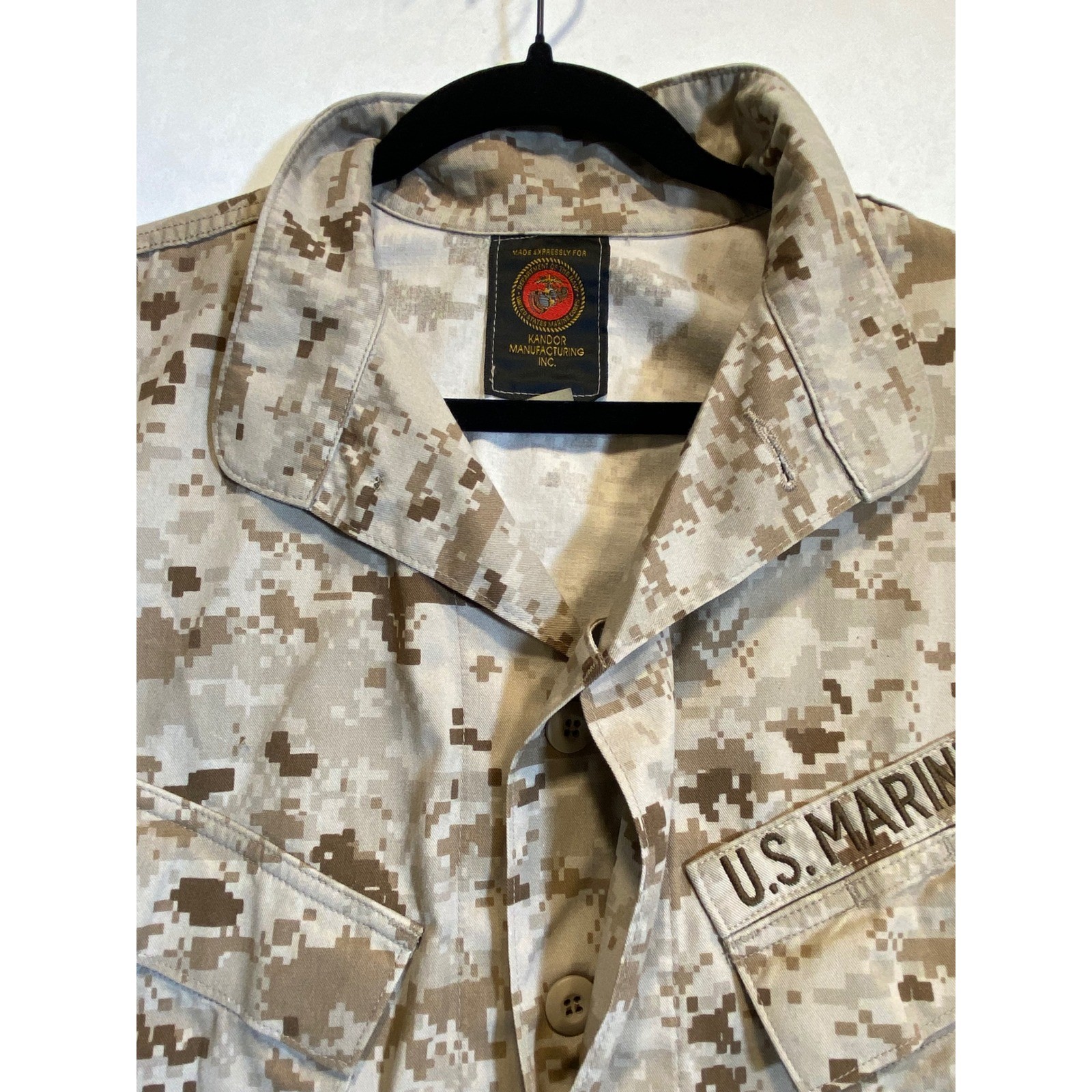 Desert Camo Military USMC MARPAT Utility Jacket Blouse Marines M-R Womens