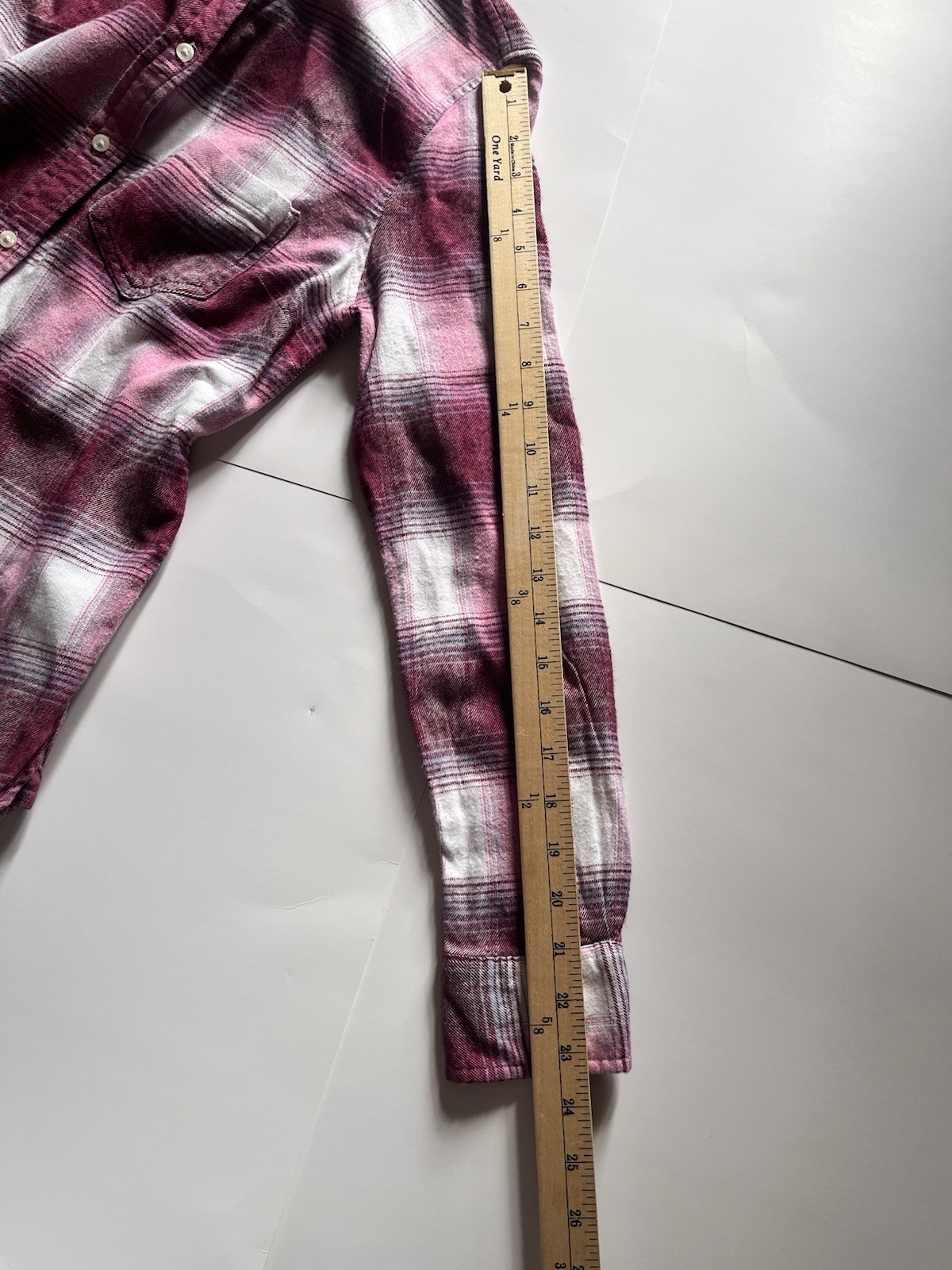 Gap: Women’s Boyfriend Fitted Red Plaid Flannel Shirt