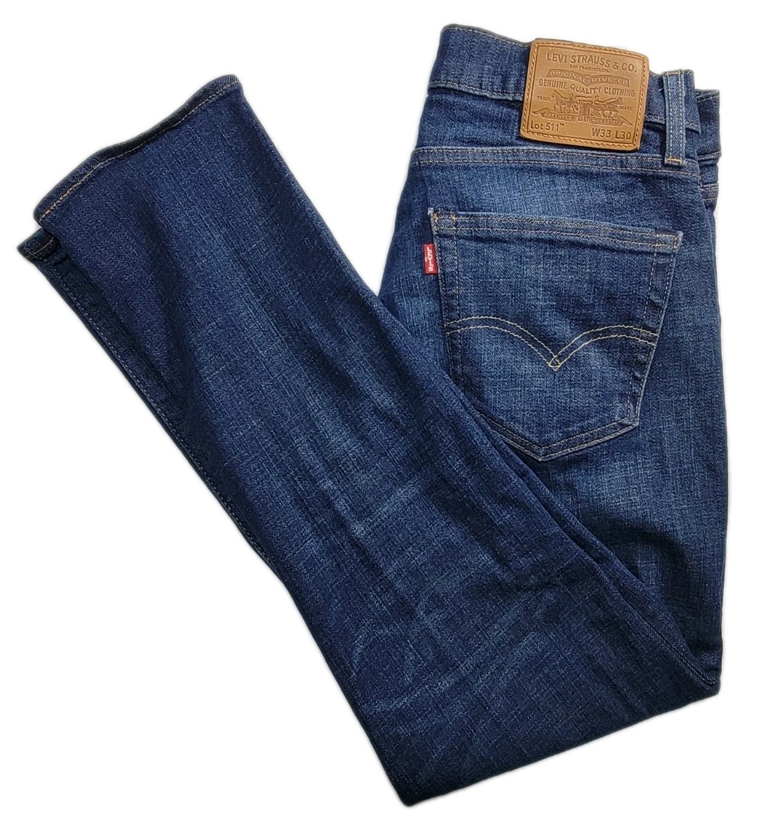 Levi’s Premium Jeans Straight Leg Mens Size 33×30 Medium Wash