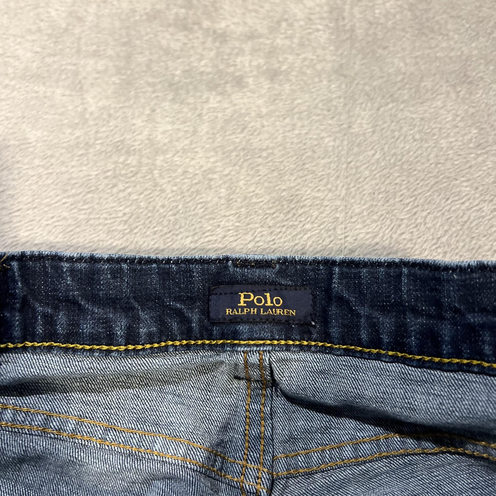 Polo Ralph Lauren The Sullivan Slim Jeans Mens 33×30 Medium Blue Straight Denim