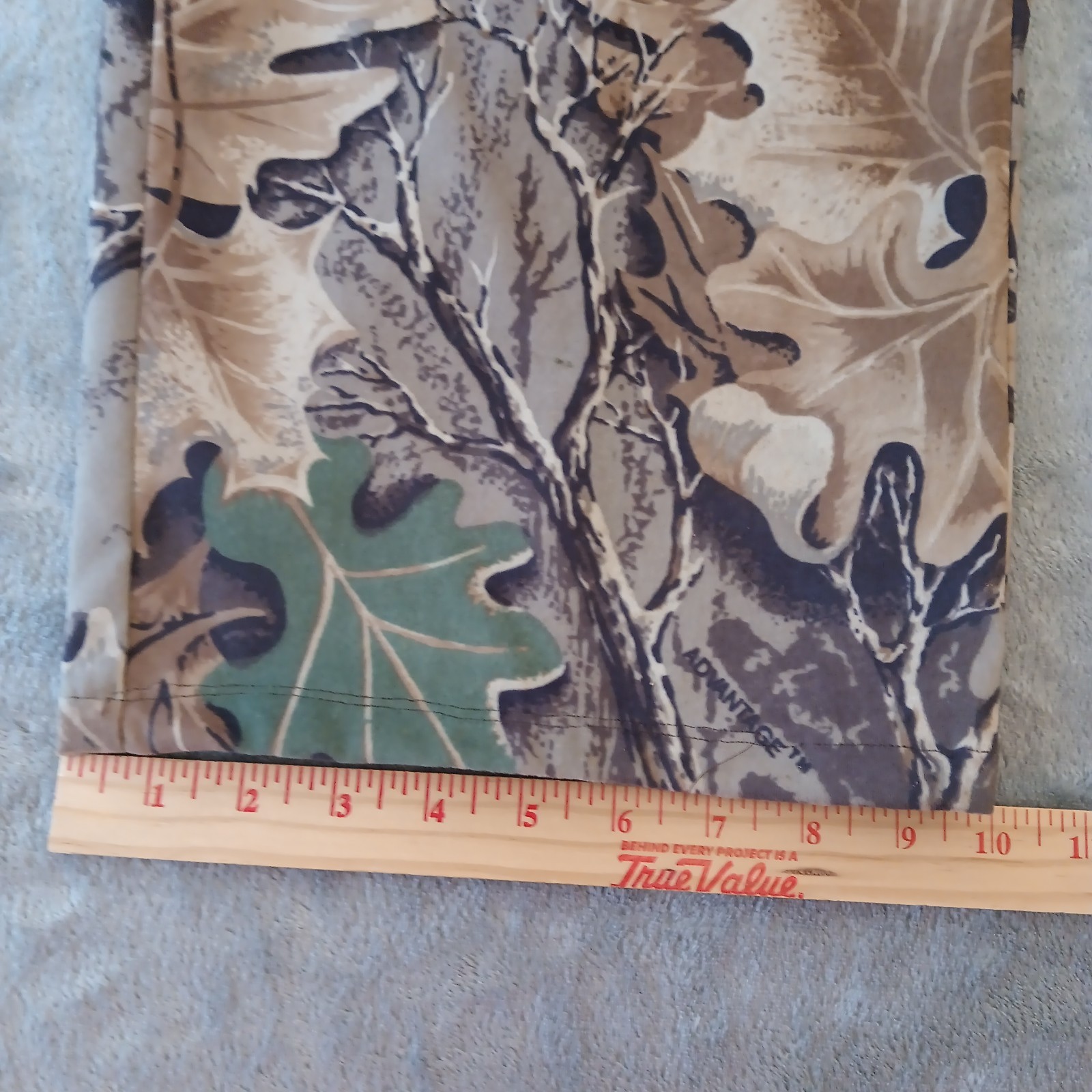 Woolrich Cargo Pants Mens Large Advantage Camouflage Velvet Nylon 40×30