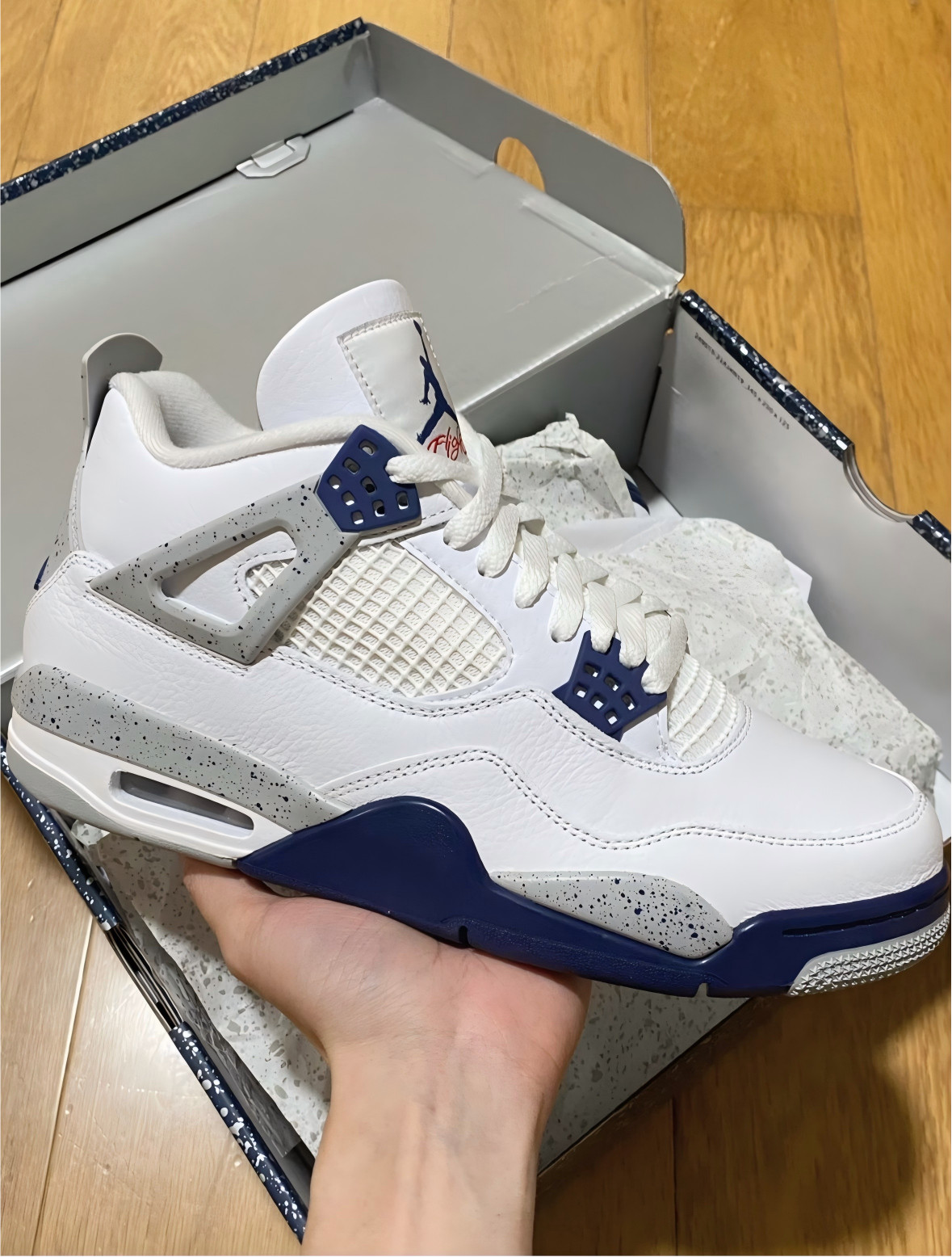 Jordan Air Jordan 4 “Midnight Navy” Retro Basketball DH6927-140