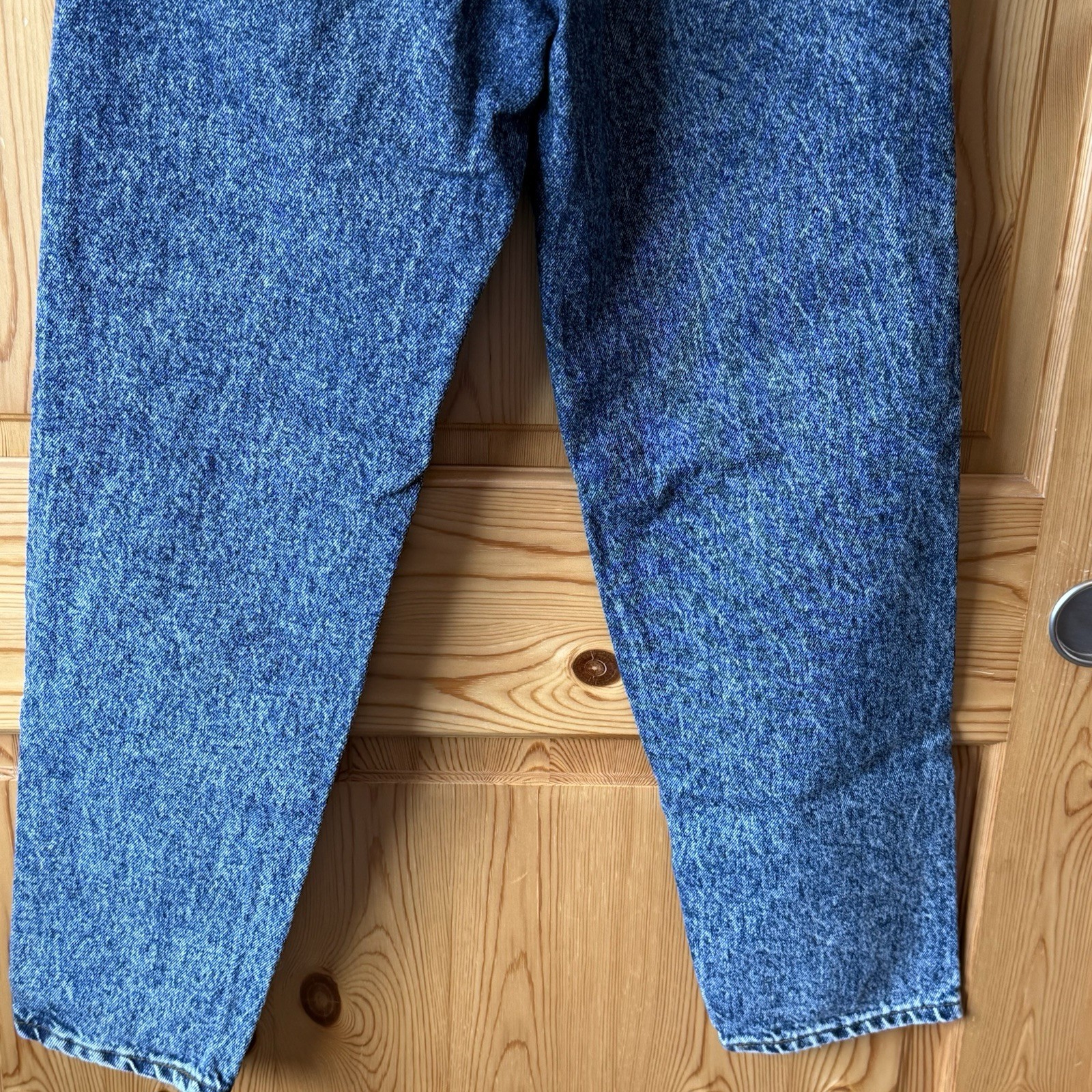 Vintage Lee Mr Union Made USA Denim Jeans Mens 27 x 29 Workwear Dark Wash