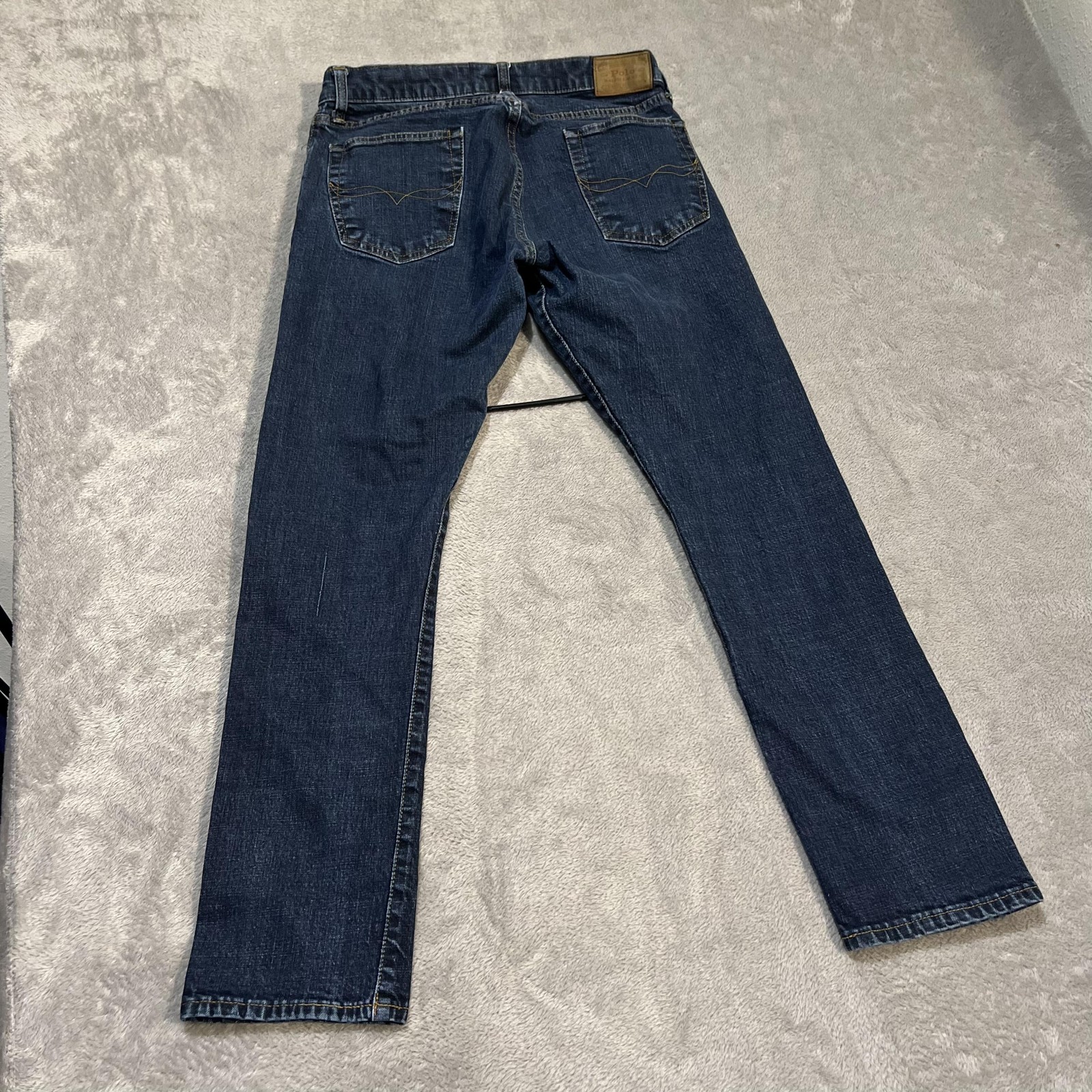 Polo Ralph Lauren The Sullivan Slim Jeans Mens 33×30 Medium Blue Straight Denim