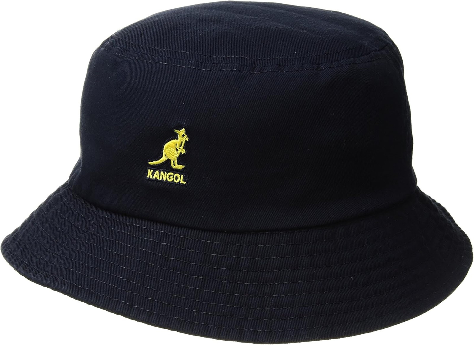 Kangol Men’s Lightweight Cotton Washed Bucket Hat with Logo, Size & Color Option