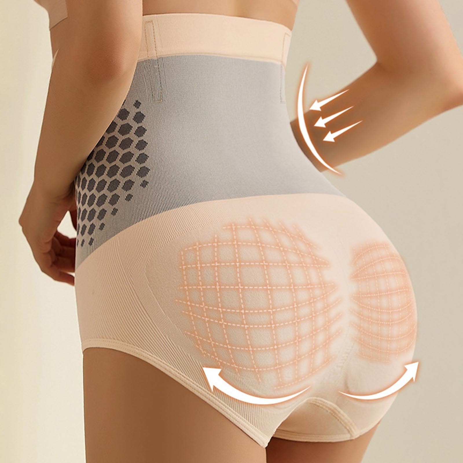 4-in-1 Micro-Particle Sculpting & Fat-Burn Shorts Hip Shaping Pants Yoga Pants