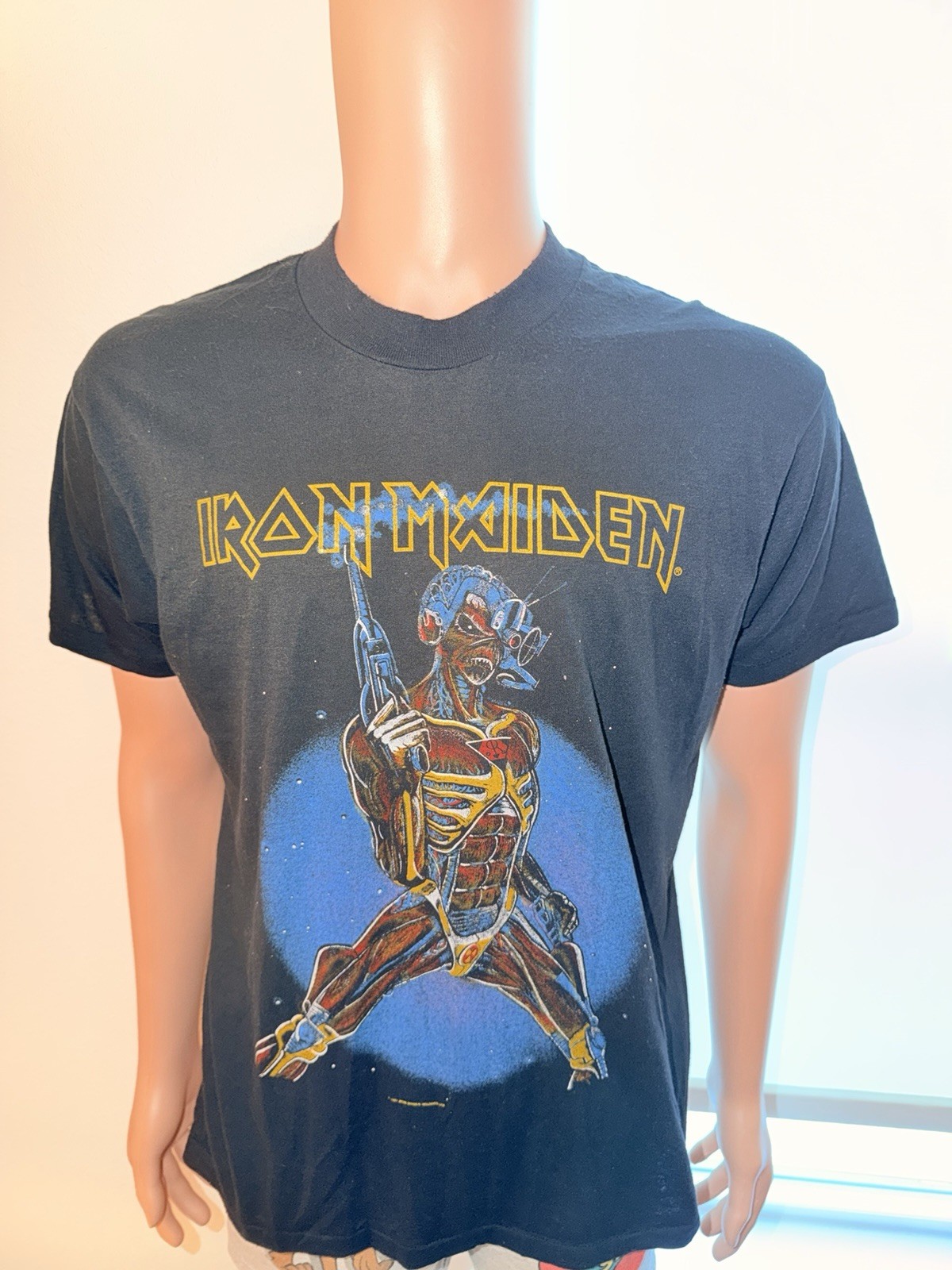Vintage 1987 Iron Maiden “Somewhere On Tour” 87’ concert T-Shirt XL