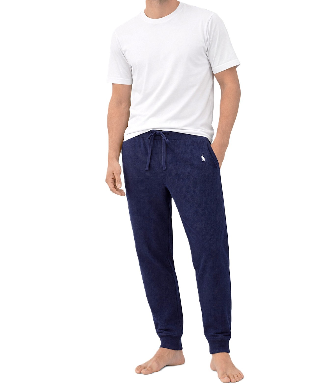 NWT – POLO RALPH LAUREN Men’s Waffle Knit Sleep Jogger Pants : 5 COLS : S – XXL