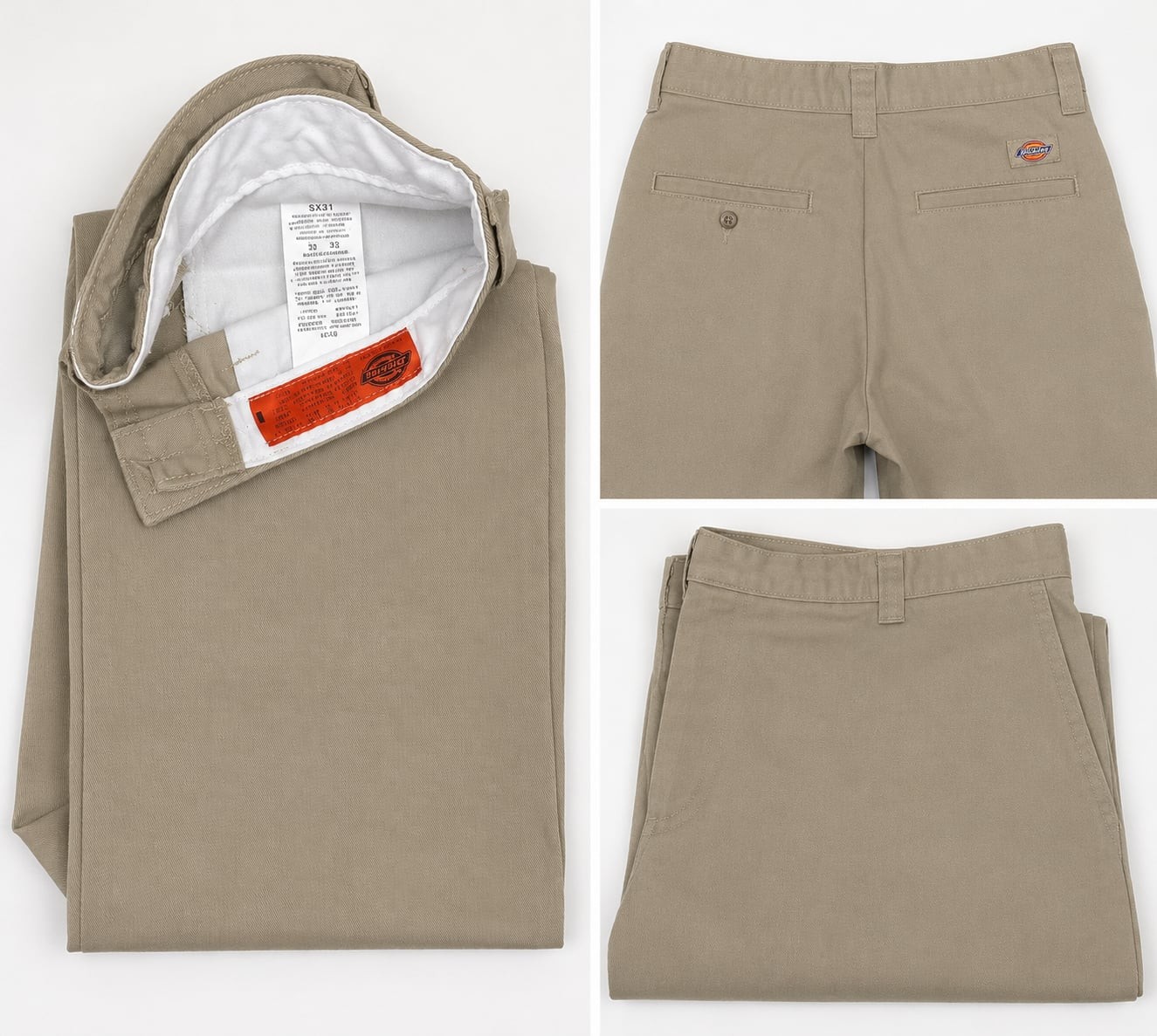 Dickies Original 874 Work Pants Khaki Tan