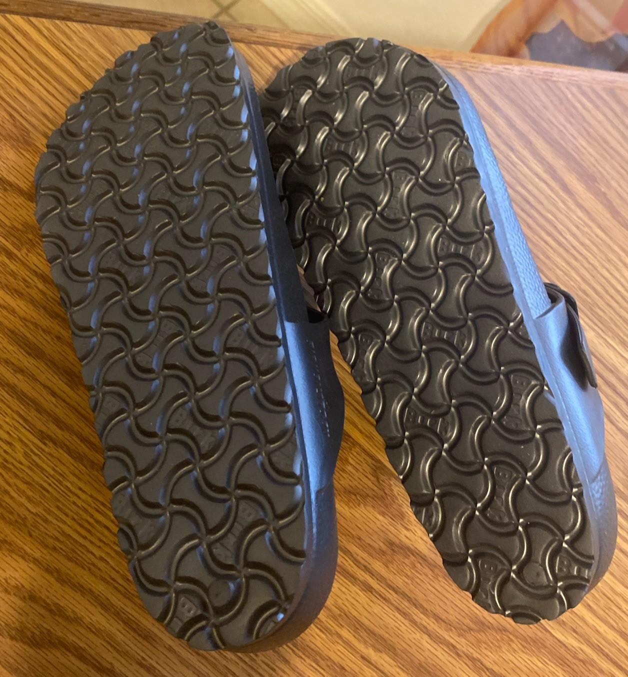 Birkenstock Unisex Dark Gray-Thong Sandals Size 40- Brand New W/O Box