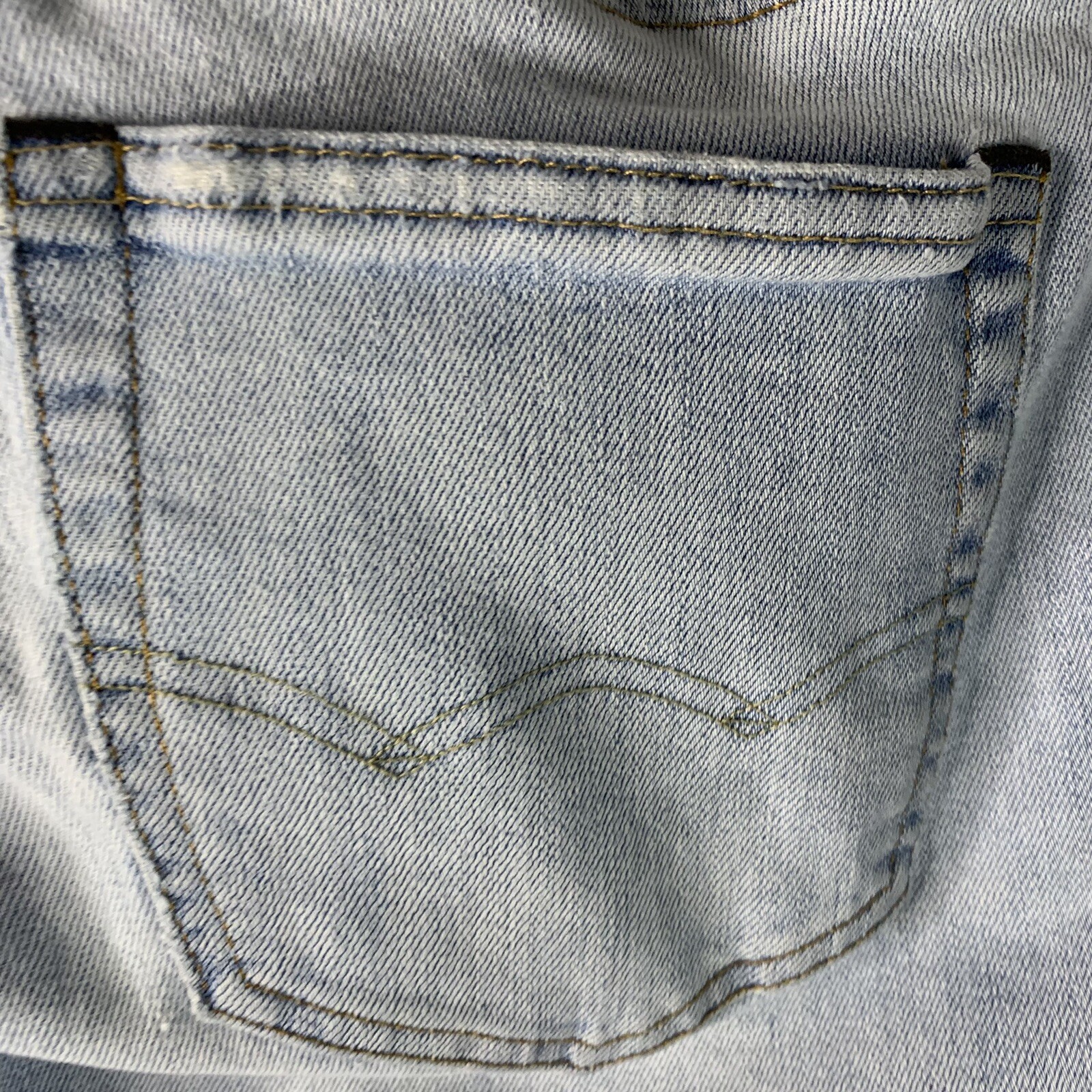 American Eagle Stacked Skinny Blue Jeans Men’s Size 29×32 Next Level Airflex