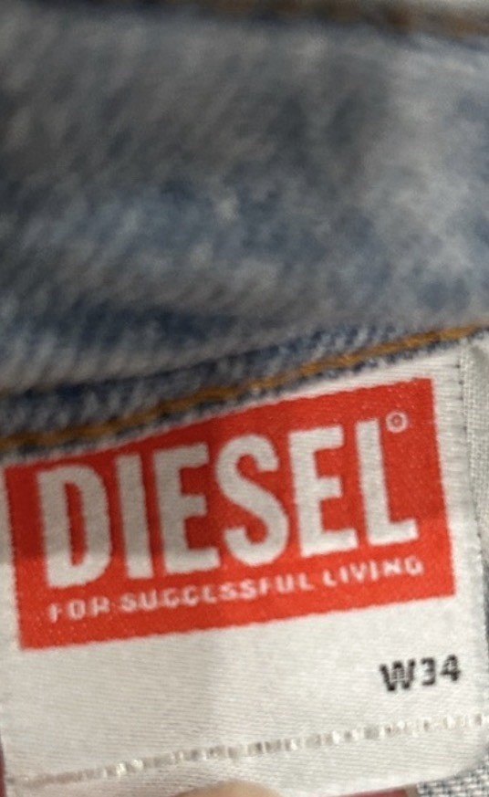 Mens Diesel Jeans 34×32 Blue