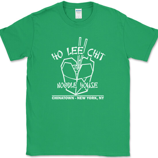 Ho Lee Chit Noodle House T-Shirt Funny Chinese Restaurant Humor Food Tee