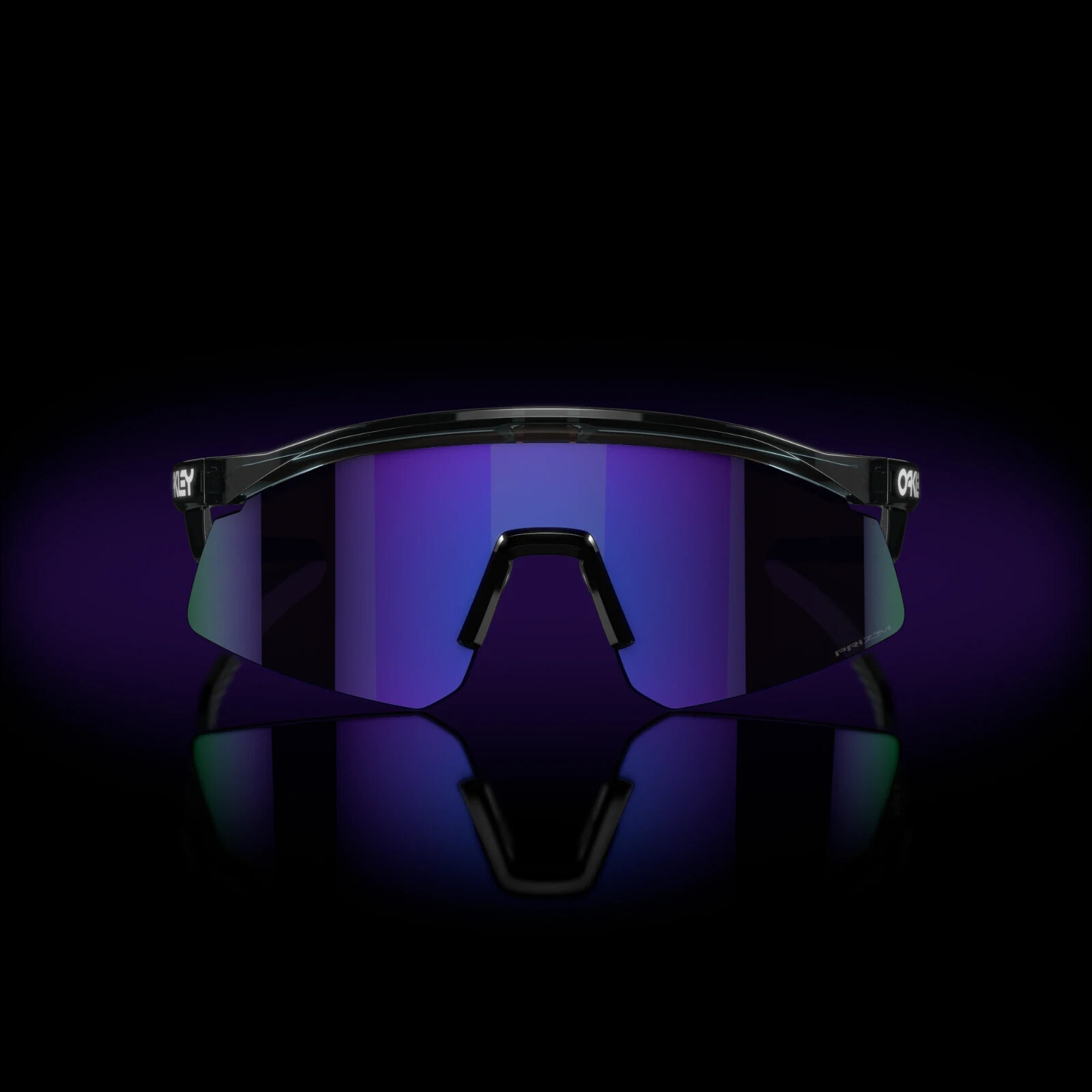 OAKLEY HYDRA CRYSTAL BLACK WITH PRIZM VIOLET PURPLE SUNGLASSES OO9229-04 NEW