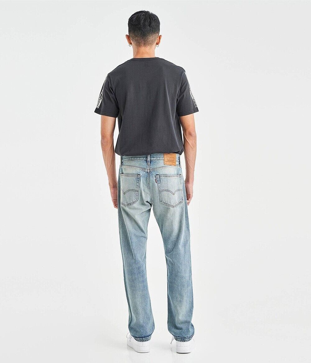 Levi’s PREMIUM LOT 551Z 1961 STRAIGHT 0055 Blue w/Spots NonStretch 33X32 NWT $98