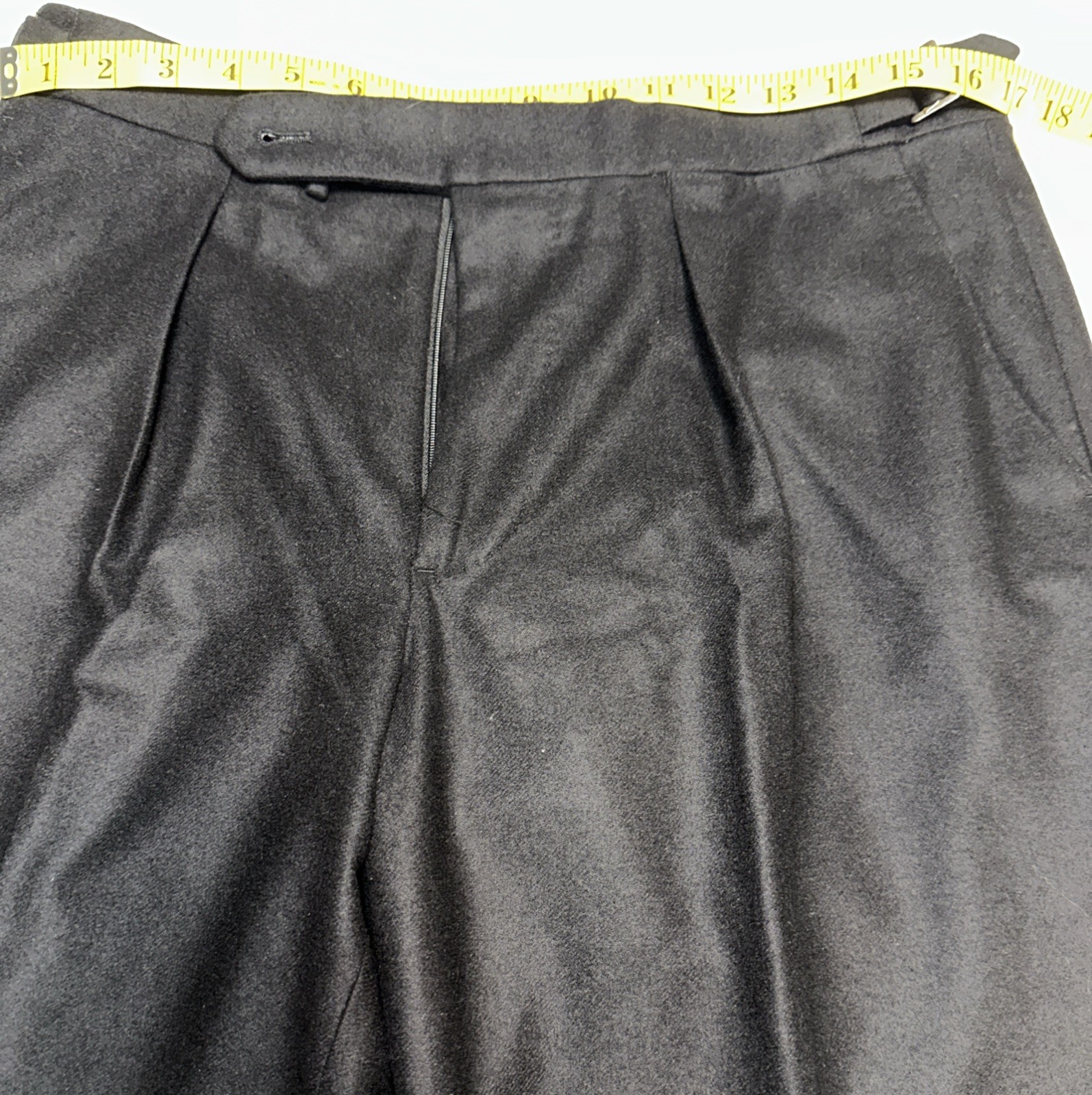 BERG & BERG Black Wool Pants EU 50 NEW US 34×31 1/2 New Without Tags.
