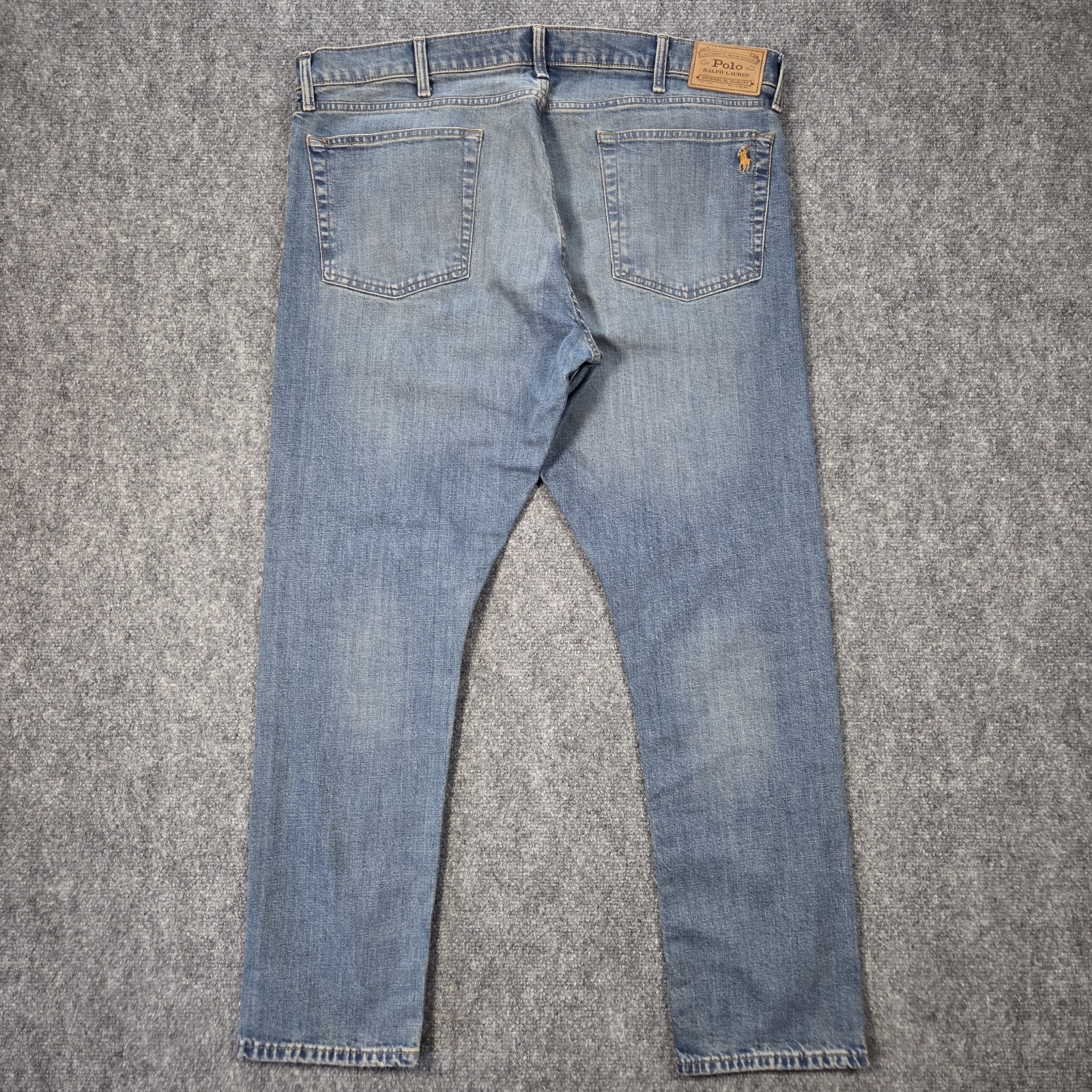 Polo Ralph Lauren Jeans Mens 40×32 The Sullivan Slim Light Blue Stretch Denim