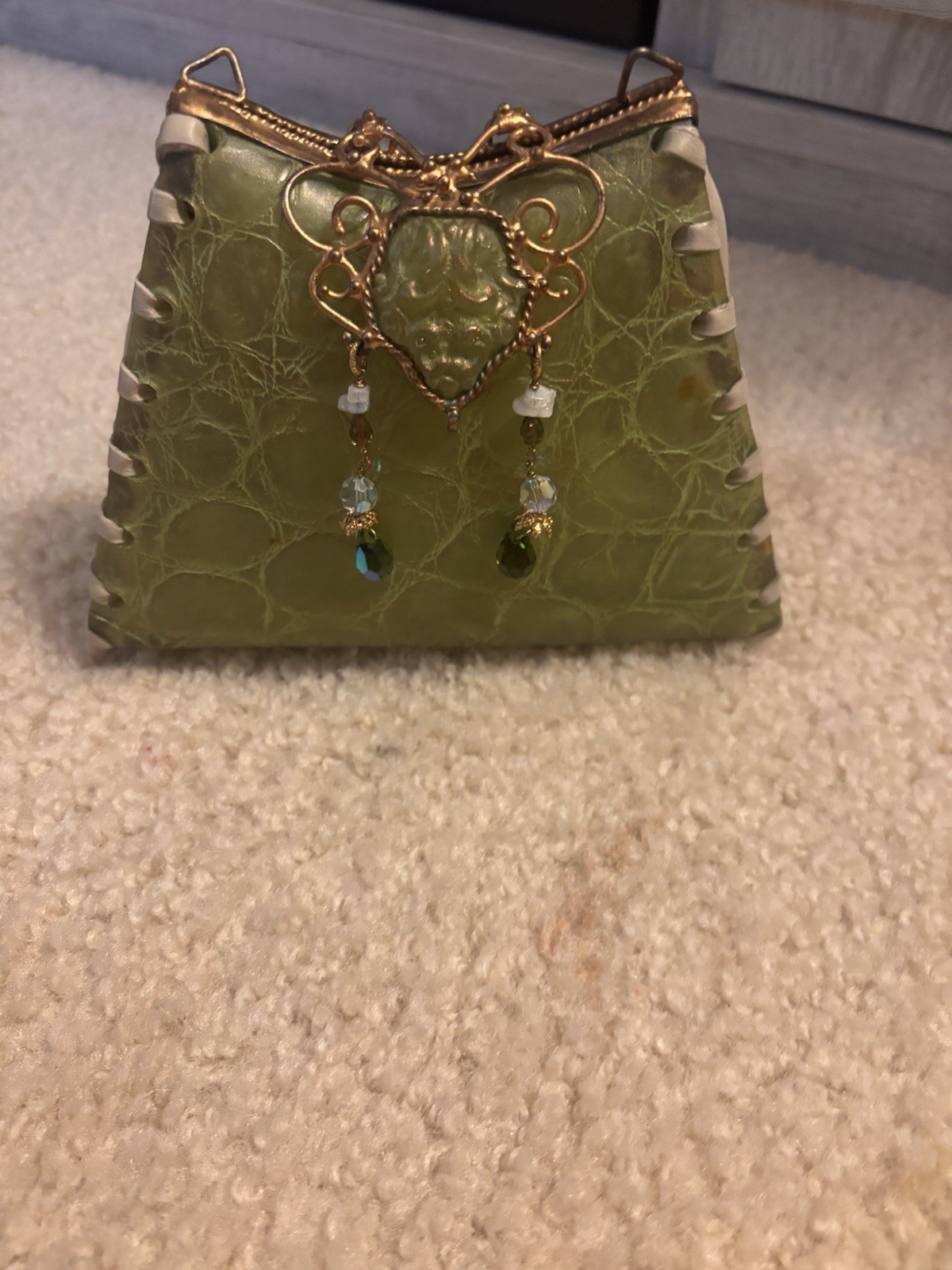 Maya Evangelista Resin Bag Detachable Strap Wearable Art