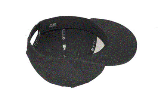 BLACK New Era NE400 9Fifty Hat/Cap with Gay Pride LGBTQ Rainbow Stripes Flag