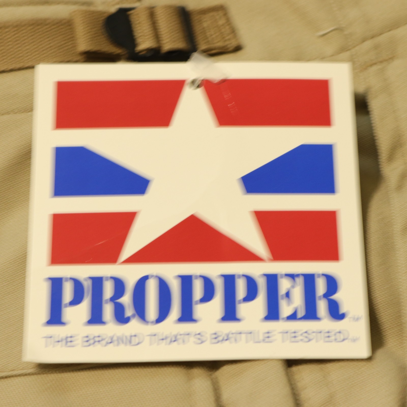Propper BDU Pants Mens M Khaki Cargo Military Battle Tactical Button Fly F5201