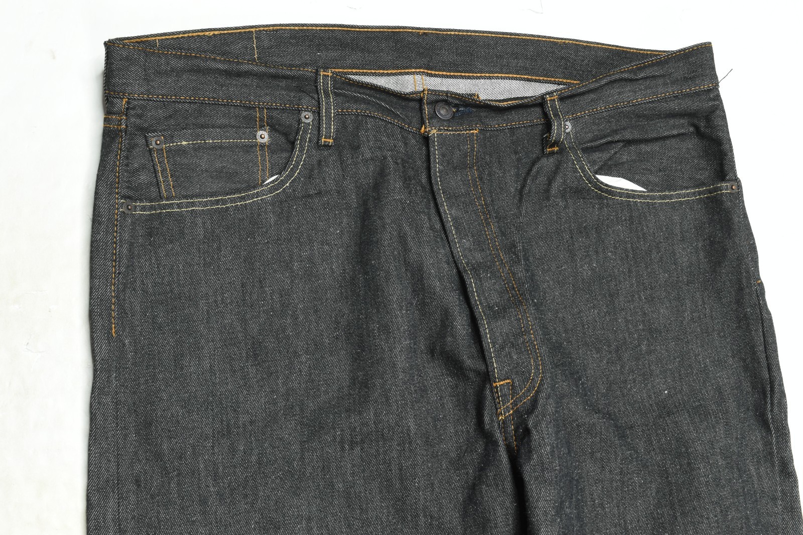 Levi’s 501 Original Shrink to Fit Jeans Mens 40×32 Black Original Fit Straight