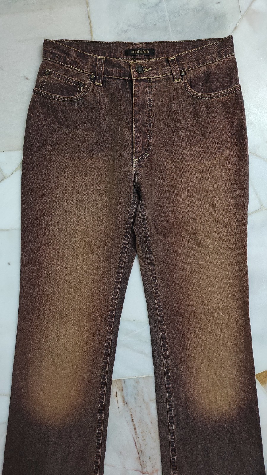 Archive 90’s ROBERTO CAVALLI SNAKES Jeans fashion runaways