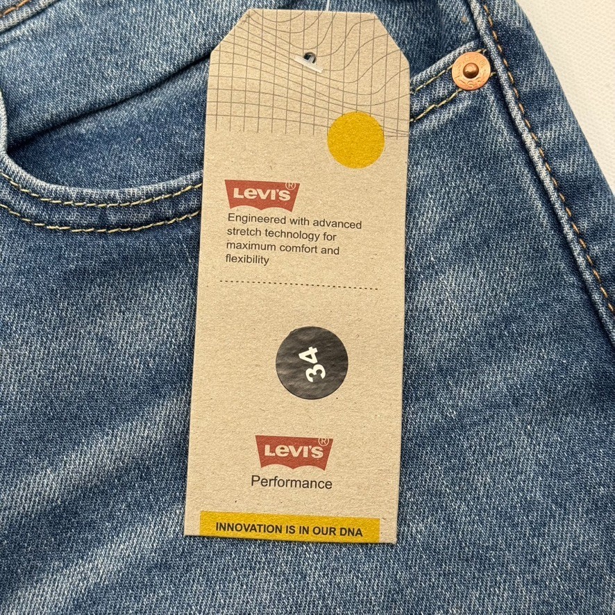 Levi’s 512 Slim Fit Jeans Men’s 33×30 Blue Denim NWT Reclaimed Sustainable