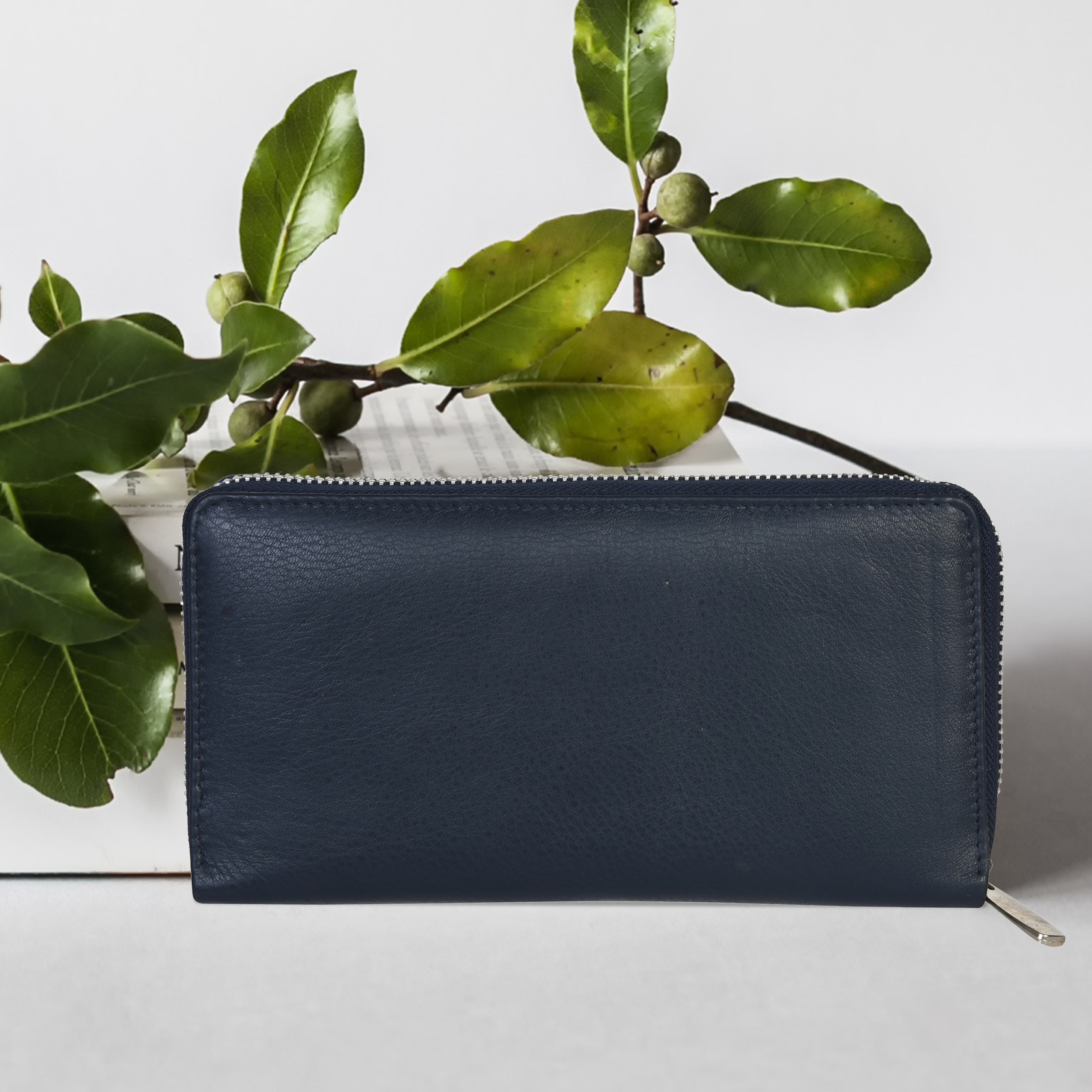 Leatherboss Clutch All Around Zipper Ladies Wallet Card Case Mothers Day special