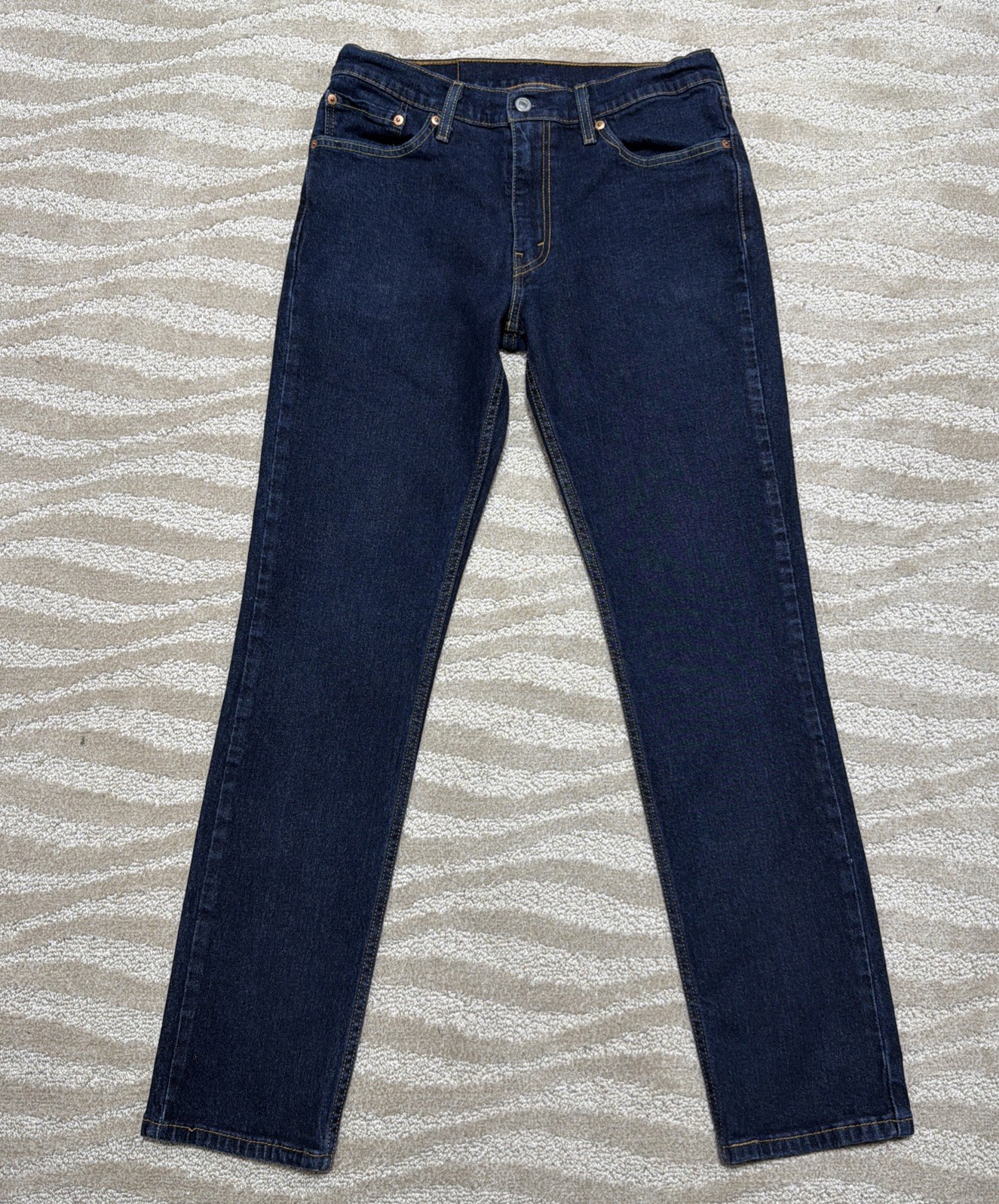 Levis 511 Slim Fit Jeans Slim Fit Stretch Jeans Dark Blue Dark Wash 32×32