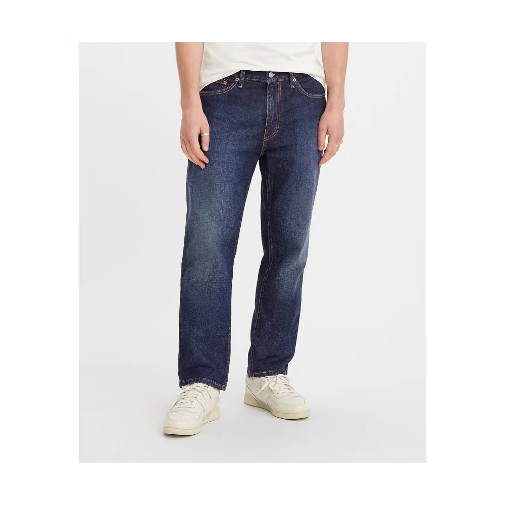 Levi Men 541 Fit Taper Jeans – Dark Blue Denim 40×32: Heavyweight