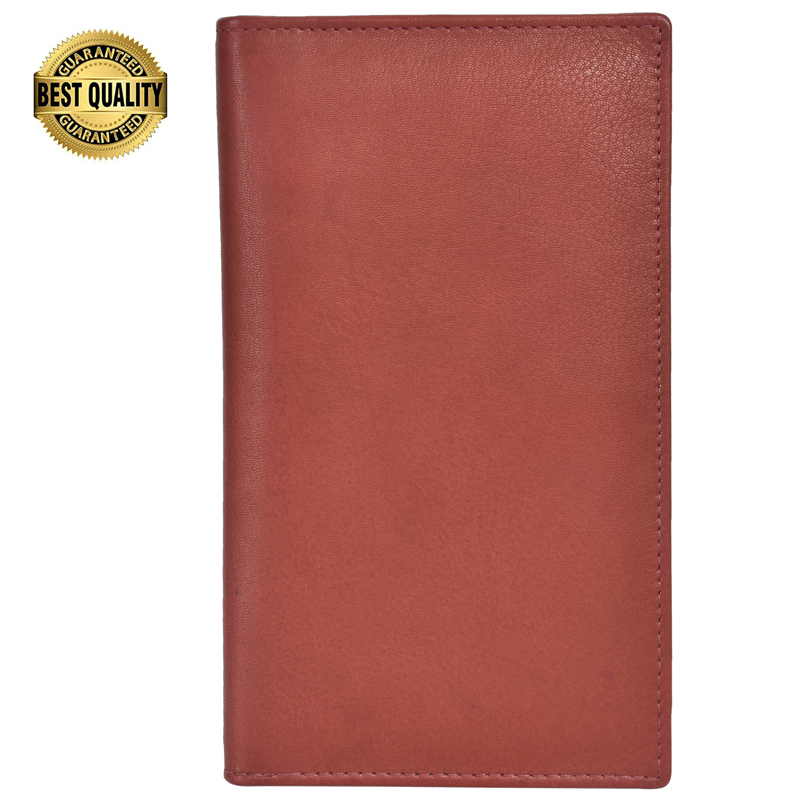 Leatherboss Genuine Leather Credit Card Holder Wallet 19 Card Slots + 1ID Window