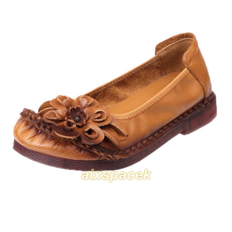 Women’s Flats Oxford Shoes Leather Loafers Ladies Moccasins Woman Flats Ladies