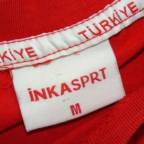 Turkey National Flag Star Moon T Shirt Ink A Sprt Turkiye Medium Red Soccer