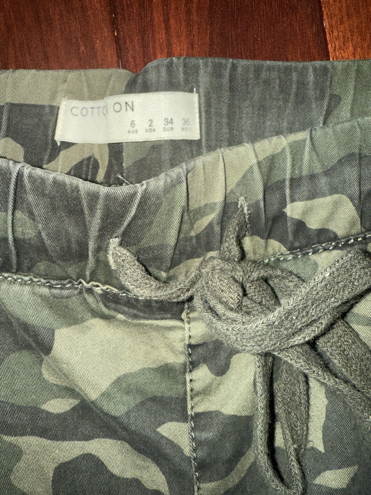 COTTON ON Joggers Women’s Camouflage 98 Cotton 2 Elastane Australia