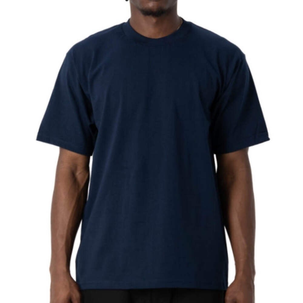 Pro Club Men’s Heavyweight Cotton Short Sleeve Crew Neck T-Shirt