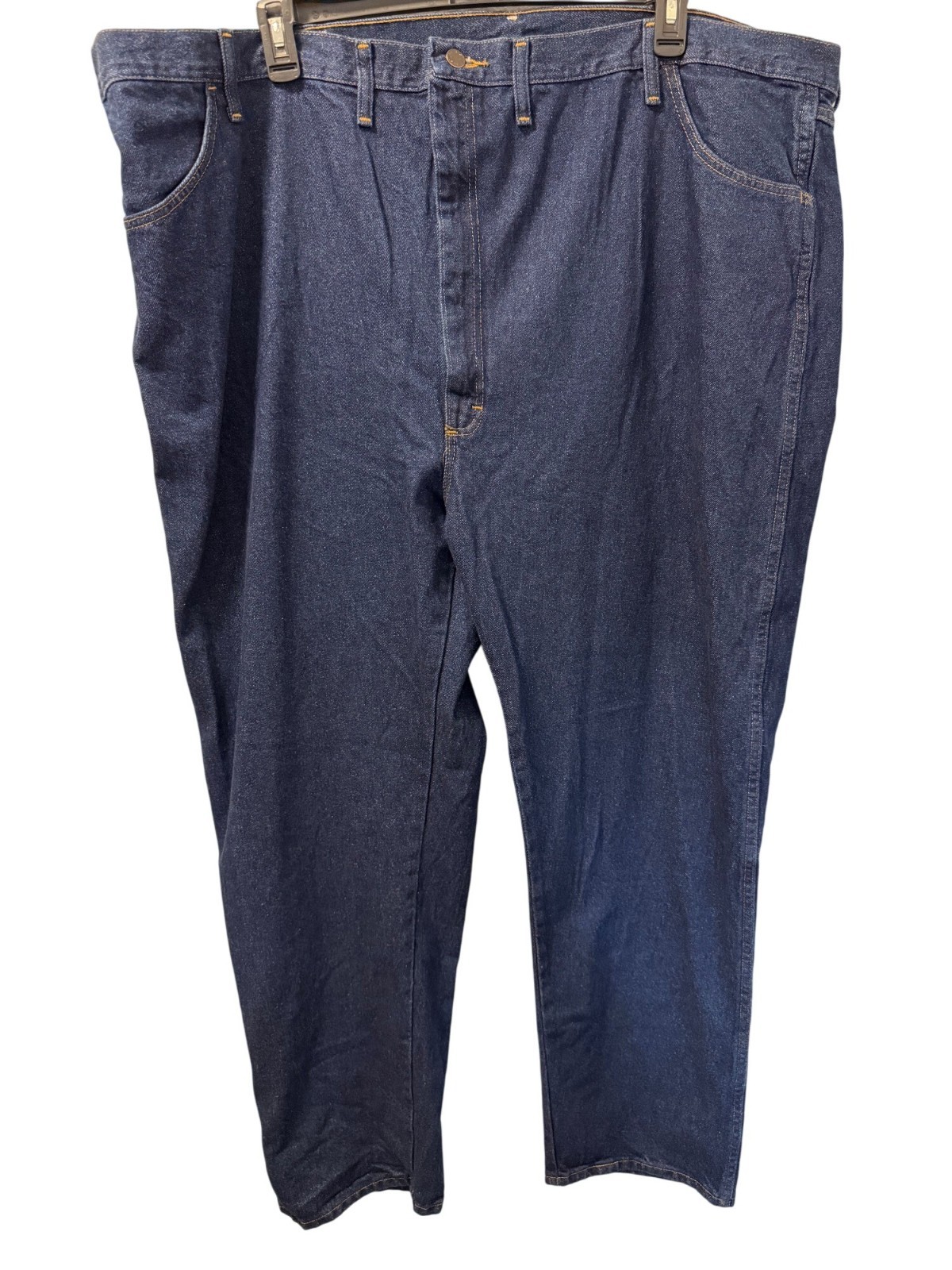 Rustler By Wrangler Mens Regular Fit Jeans 52×32 Blue Denim Jeans. NWT