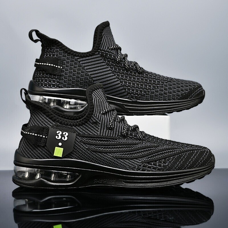 Mens Breathable Non-slip Athletic Shoes Soles Casual Lightweight Soft-Sole Shoes
