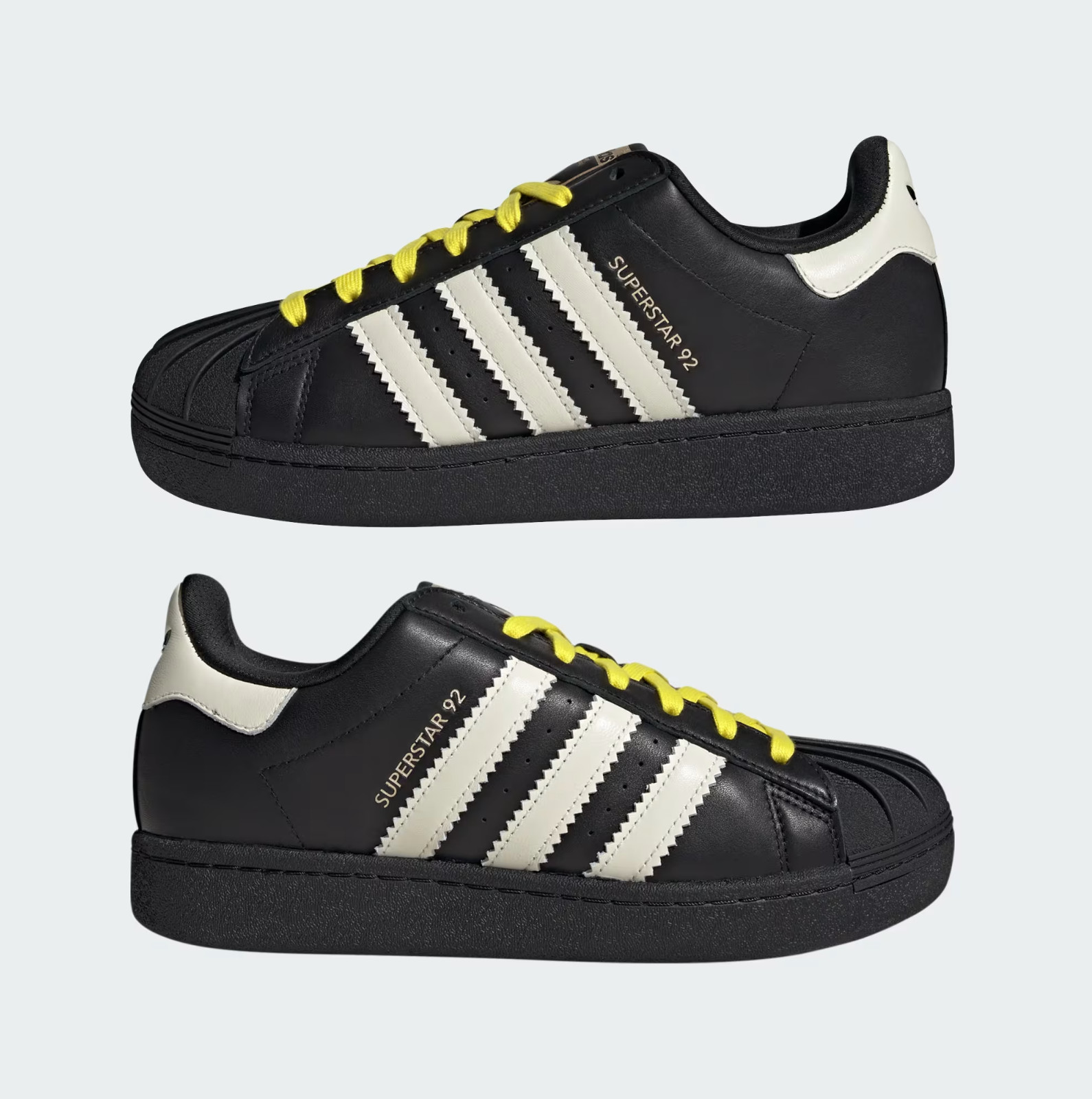 Adidas Superstar 92 x Pharrell Williams Black UK 5 8 9 10 11 12 13 US JI4267 New