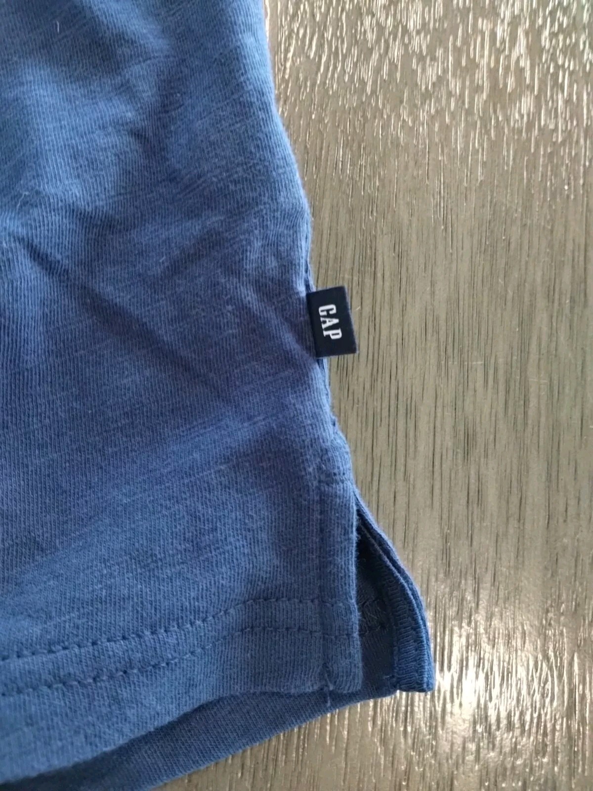 GAP Men’s Soft Slub Henley T-shirt (Size Small) Navy Blue Tee MSRP $34.95