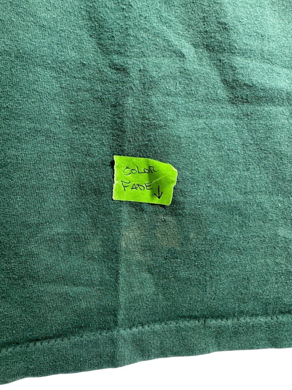 Vintage Quicksand SLIP Shirt 90s Size XL Single Stitch Hardcore Punk Band Green