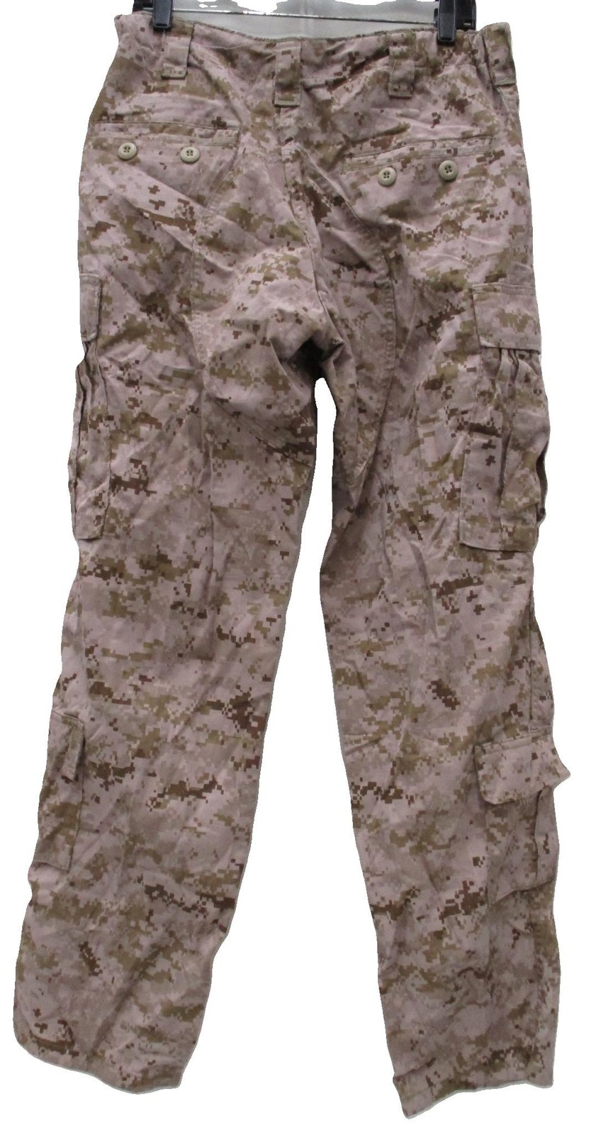 NEW USMC DESERT MARPAT FROG COMBAT PANTS MEDIUM/REGULAR MARINES ENSEMBLE TROUSER