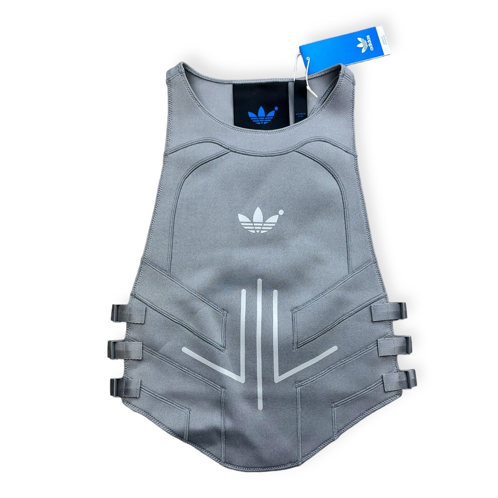 Adidas Blue Version Vest Womens Size 30 32 34 36 38 40 42 44 Vest Originals Shirt