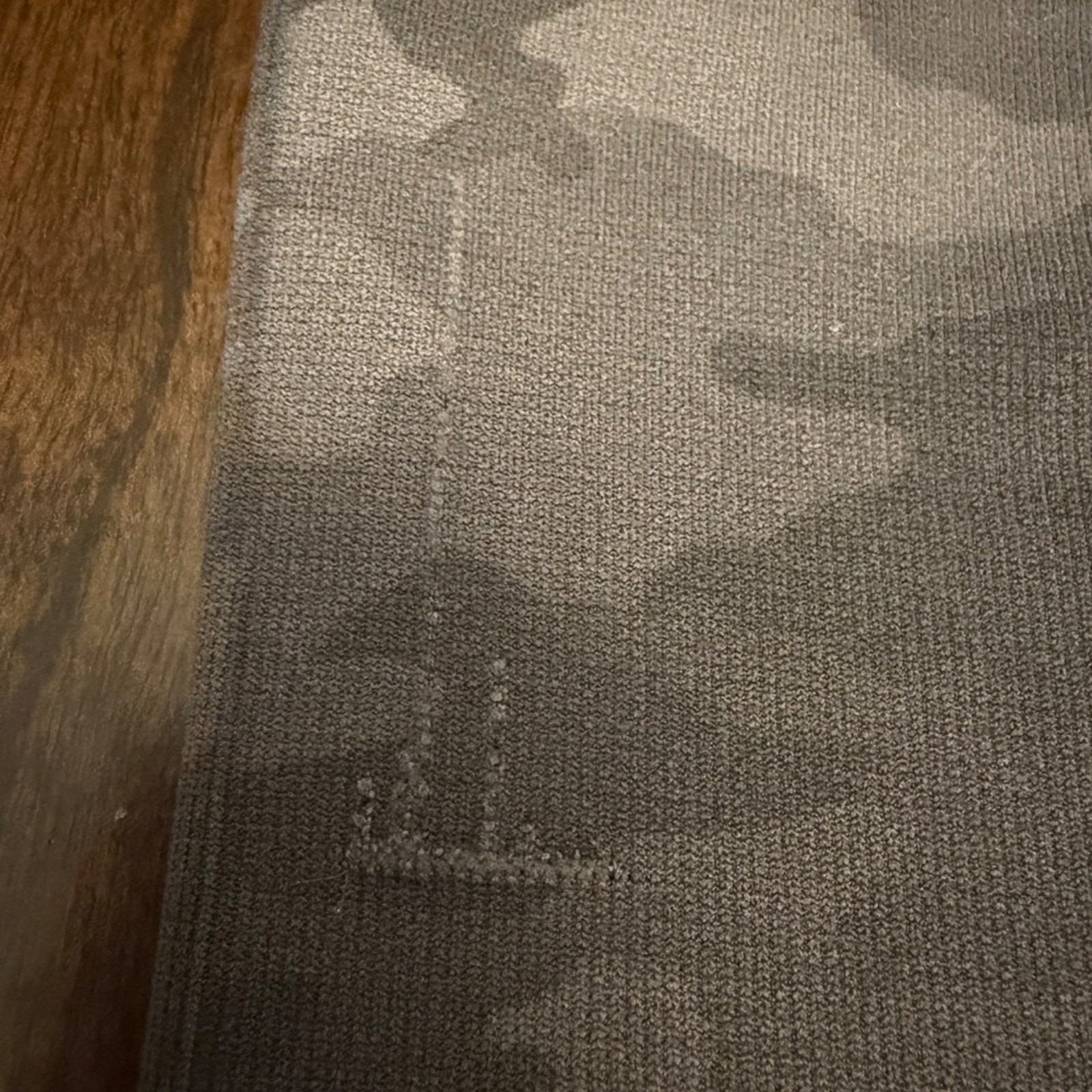 Spanx 2 Pair of Look at Me Now Green & Gray Camo Leggings, Size Small