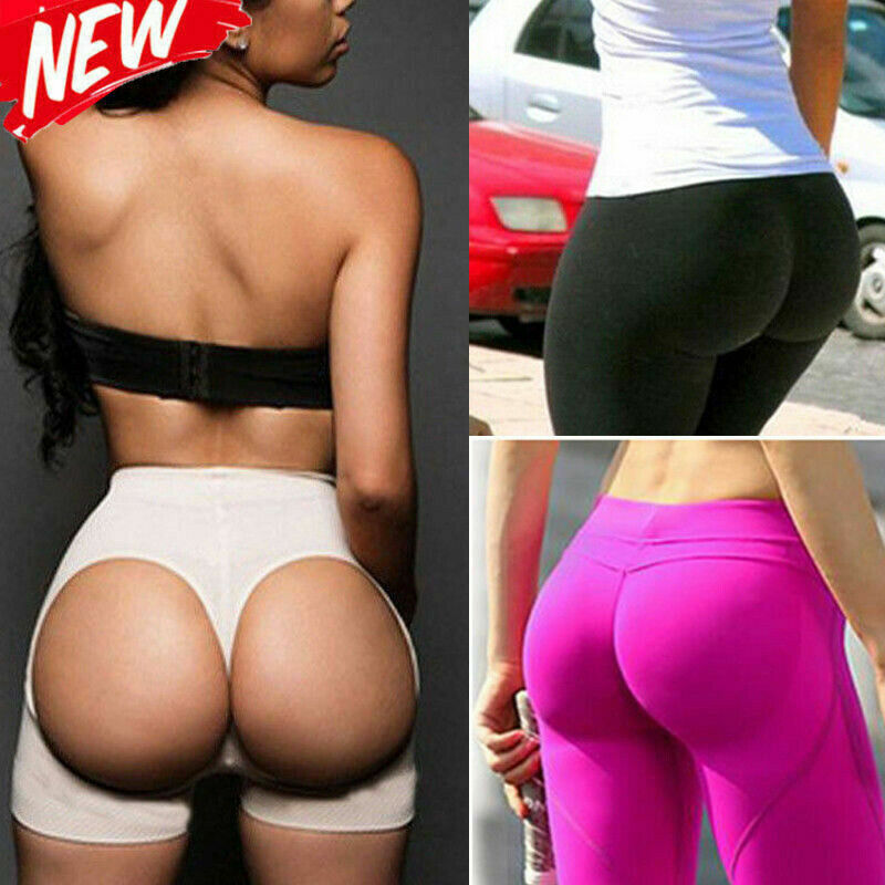 Women Body Shaper Tummy Control Panty Enhancer Booty Underwear Butt Lifter Pants