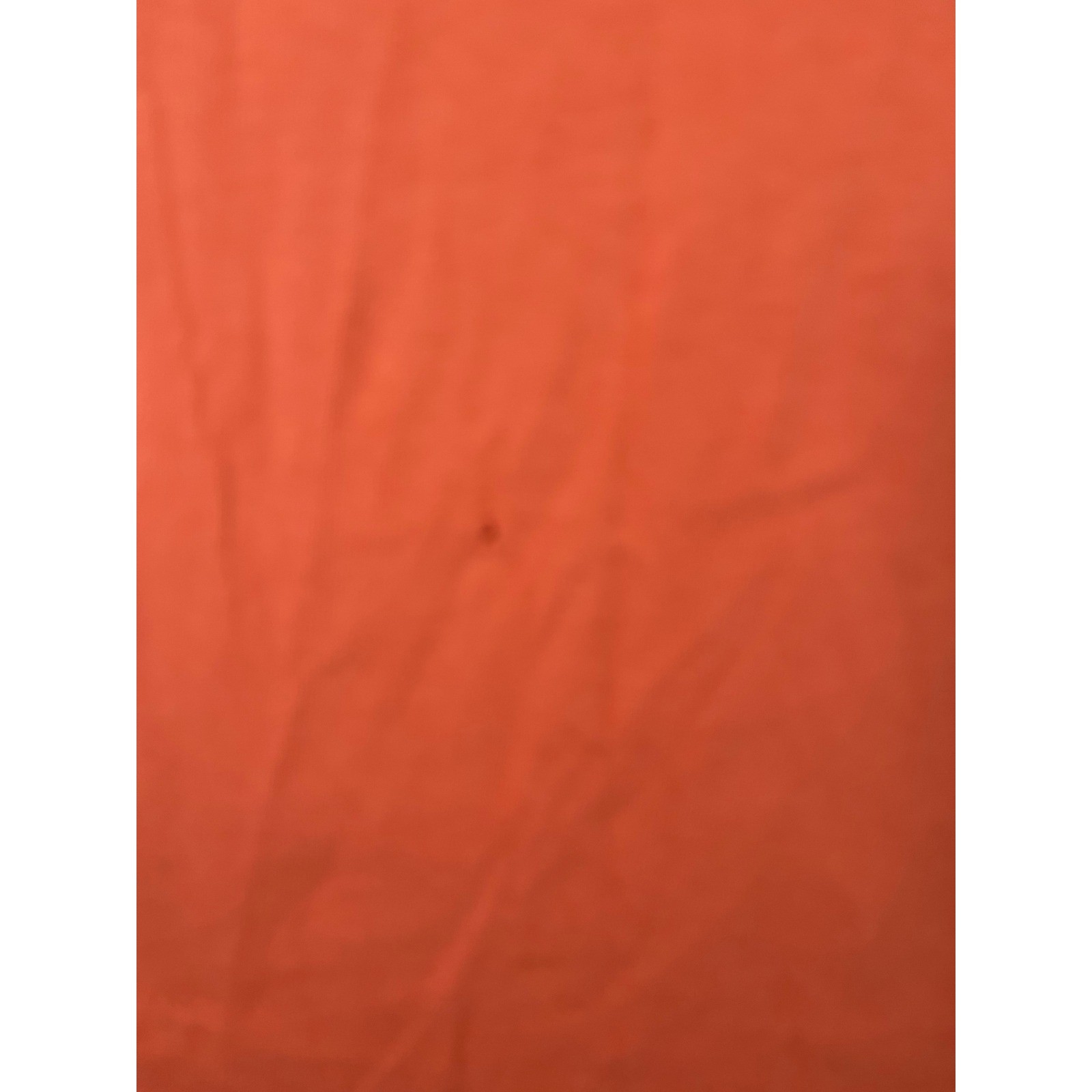 Joe Marlin Unwind Mens XXL T-Shirt Coral Orange Cotton Embroidered Logo Pinhole