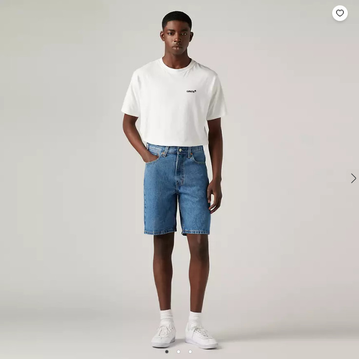 Levi’s 469 Loose 12″ Men’s Shorts – Medium Wash – Non Stretch – Length 12 NEW