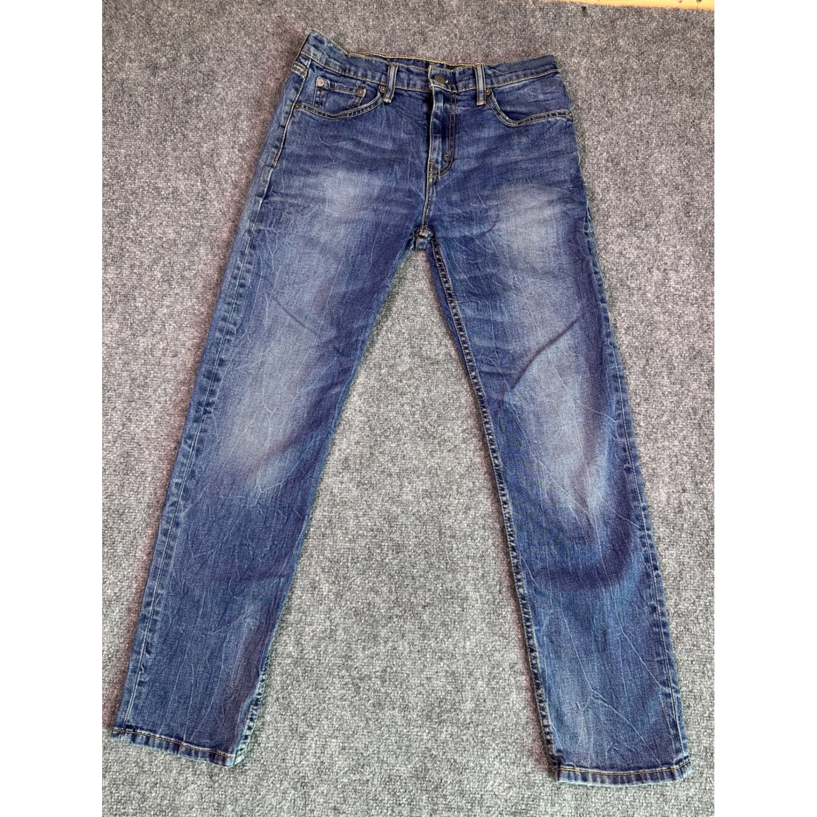 Levis 502 Jeans Mens 30×32 Regular TaperBlue Denim Medium Wash