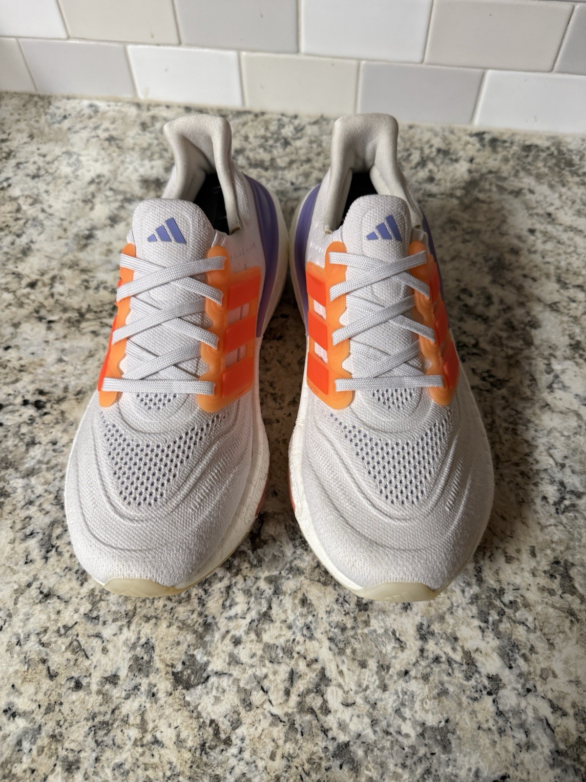 Adidas Ultraboost Light – Cloud White / Solar Red / Beam Pink