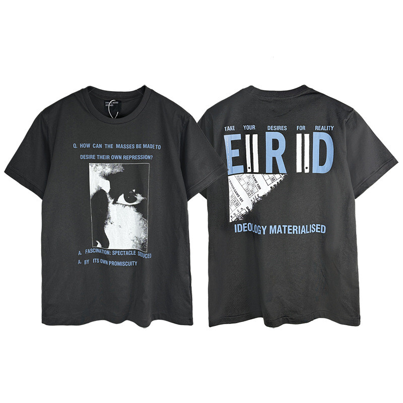 Melancholy Richie Rich ERD Sketch Graffiti Loose Casual Short Sleeve T-Shirt